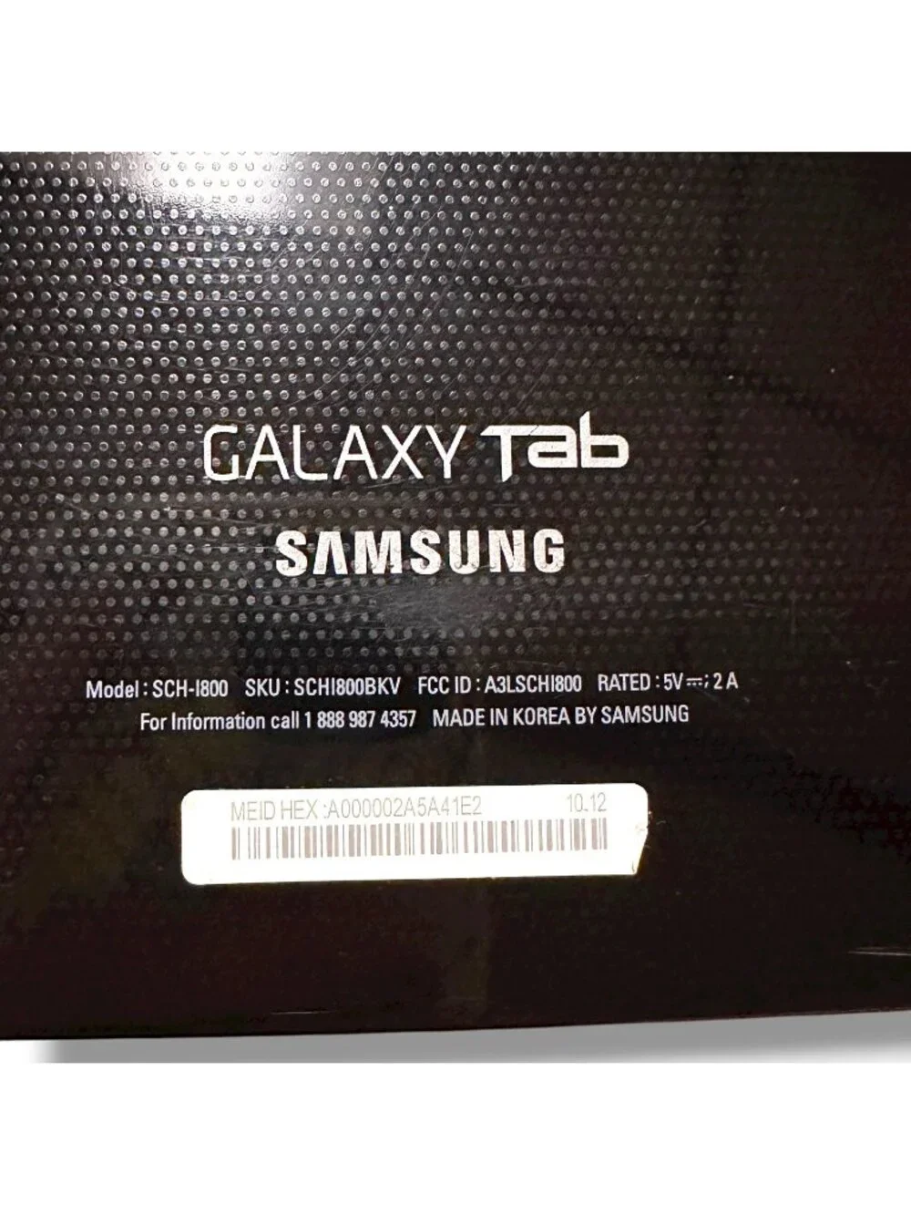 Samsung Galaxy Tab SCH-I800 7-Inch Android Tablet Wi-Fi + 3G Verizon Wireless Un